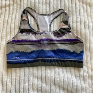 Nike Dri-Fit Sports Bra - Watercolor Multi